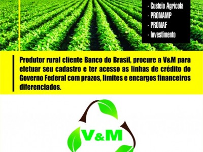 Projetos para Crédito Rural- BANCO BRASIL e SICOOB